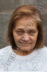 Head Woman Casual Average Wrinkles Street photo references